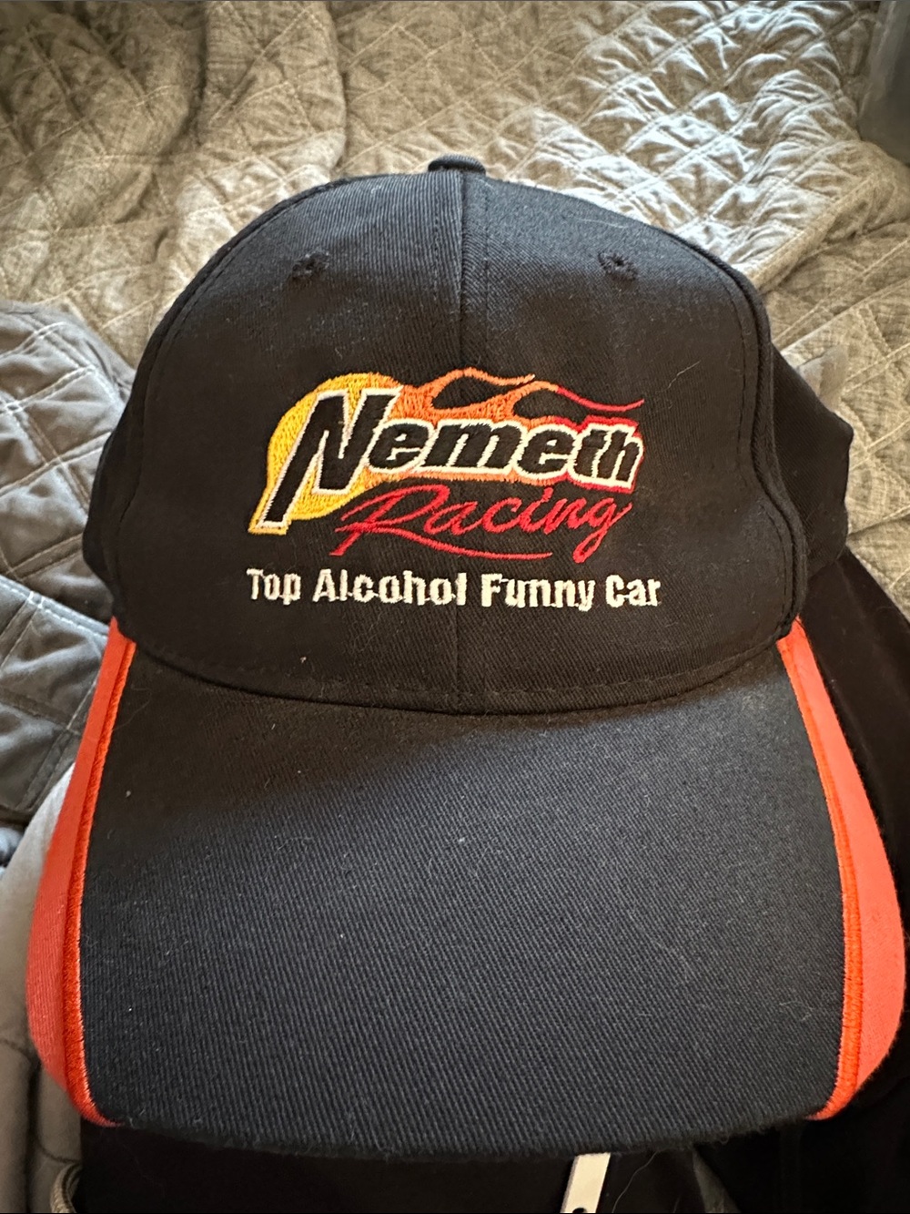 Nemeth Racing Black & Orange Hat